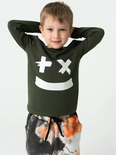 Дитячий Лонгслів YUMSTER зелений