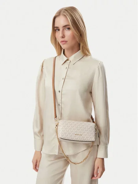 MICHAEL Michael Kors Ročna torba Kremna rjava