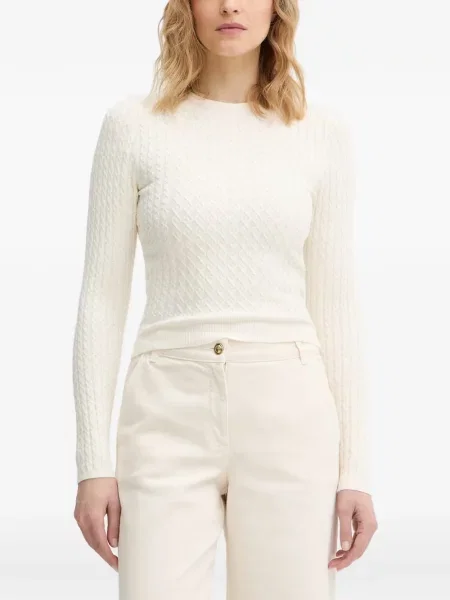 Pulover Guess cu decolteu rotund