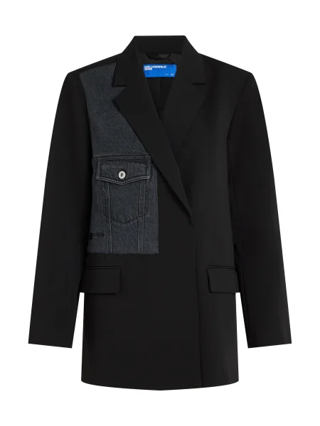 KARL LAGERFELD JEANS Geacă de primăvară-toamnă / denim negru