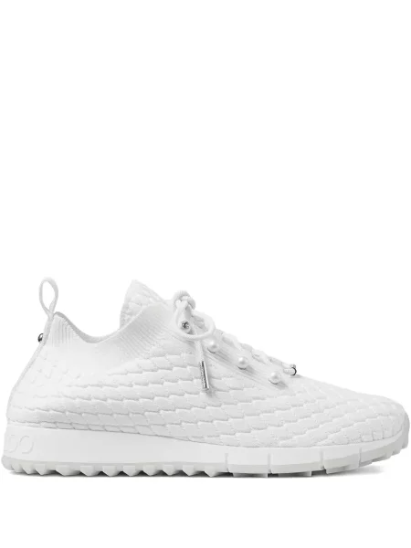 Sneakerși Jimmy Choo alb