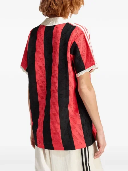 Húzózsinór futó póló Adidas nyomtatás kék