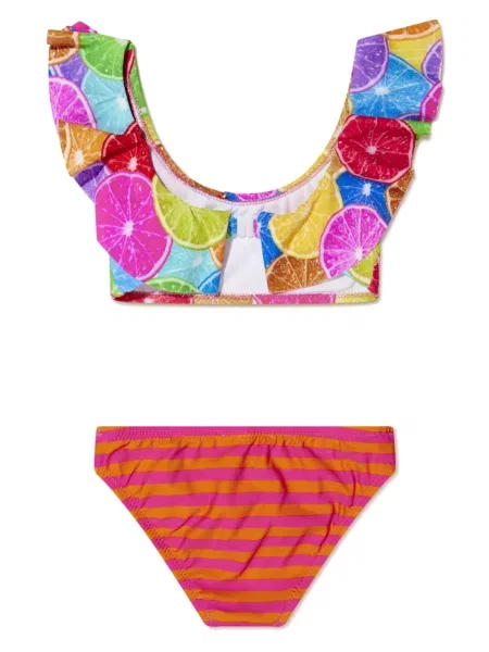 Bikini dziecięce Nessi Byrd różowe