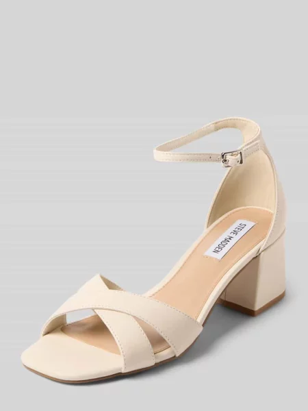 Sandały na ze skóry model Fergie-L' Steve Madden