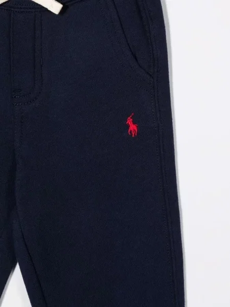 Spodnie dziecięce Polo Ralph Lauren niebieskie