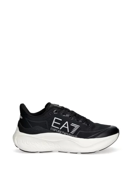Sneakerși Ea7 Emporio Armani cu imagine negru