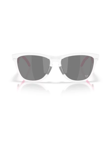 Okulary przeciwsłoneczne Oakley x FORTNITE Frogskins Hybrid Prizm Black Matte White Universal białe