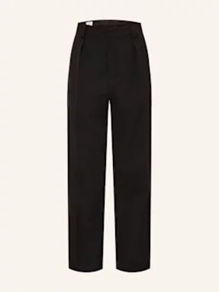 Casablanca Kalhoty Relaxed Fit černá