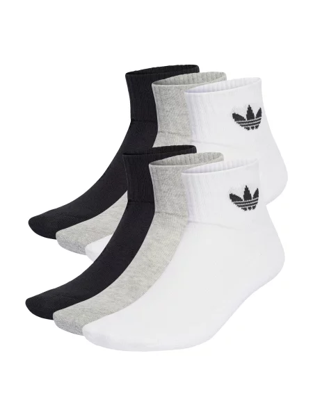 ADIDAS ORIGINALS Șosete bej alb negru