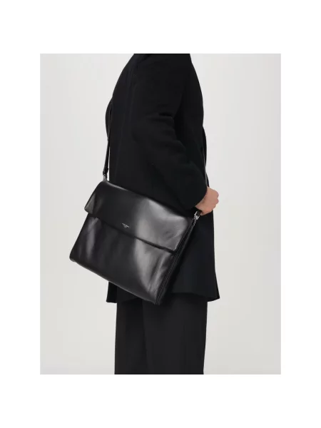 Torba Dolce And Gabbana skórzana czarna