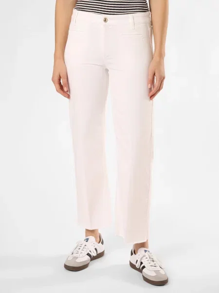 Cambio Dżinsy Tess Kobiety biały jednolity 38