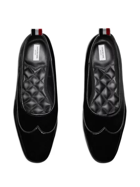 Pantofi cu toc Thom Browne din piele negru