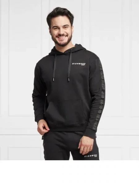 RICHMOND SPORT Hanorac SEKUI negru