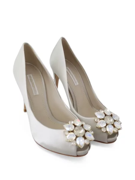 Pantofi cu toc Dolce & Gabbana alb