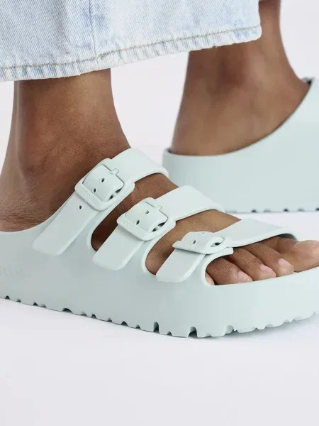 Шлепанцы Birkenstock на платформе