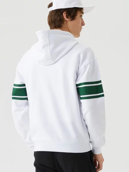 Толстовка Lacoste біла
