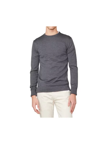 Sweter Officine Generale wełniany szary