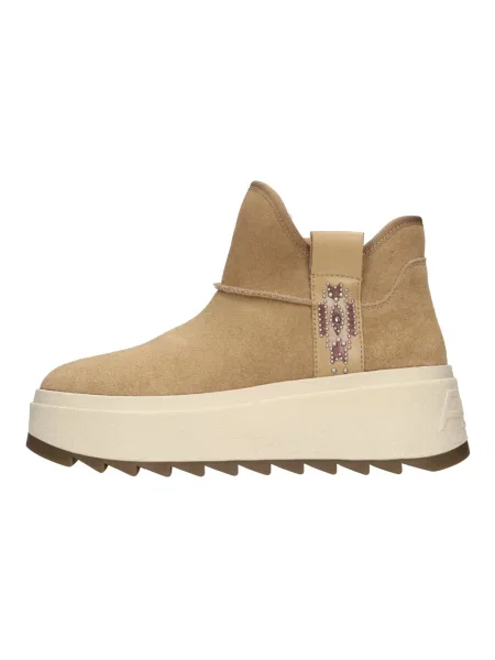 Buty do kostki Ash zamszowe brązowe