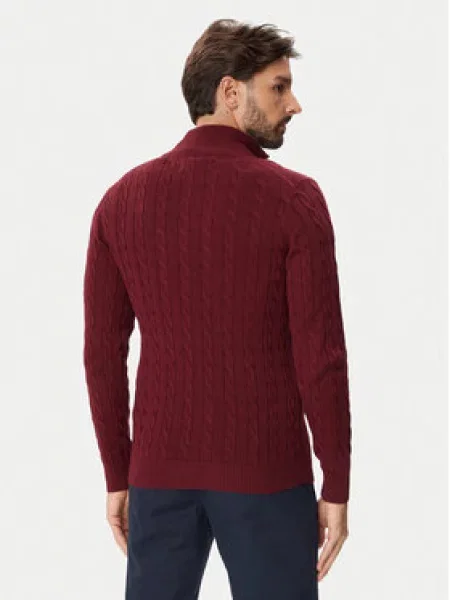 Gant Pulover Bordo rdeča