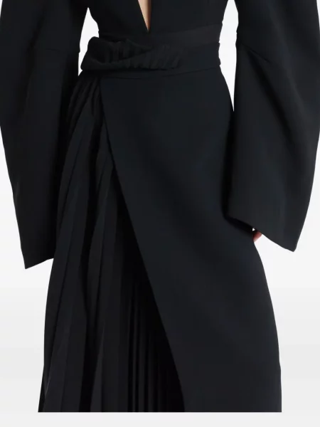 Spódnica plisowana A.w.a.k.e. Mode czarna