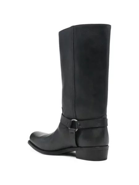 Botine Golden Goose zdrențuiți negru