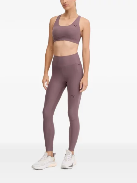 Leggings Puma cu imagine violet