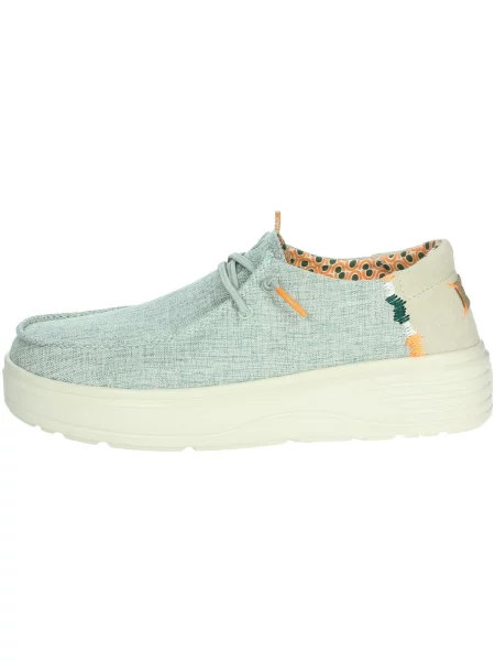 Pantofi Pitas verde