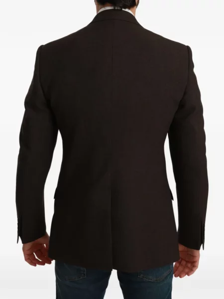 Sacou Dolce & Gabbana cu rever maro