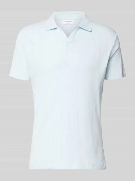 Koszulka polo w kroju regular fit z dzianiny żakardowej Lindbergh