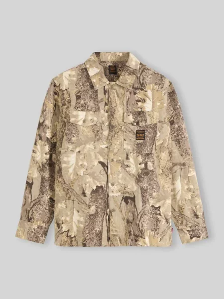 Koszula casualowa o kroju relaxed fit z czystej bawełny Levi's zielona