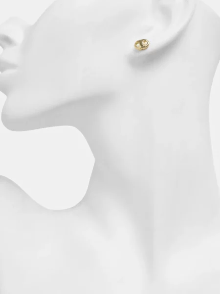Tory Burch cercei Gemini Link auriu