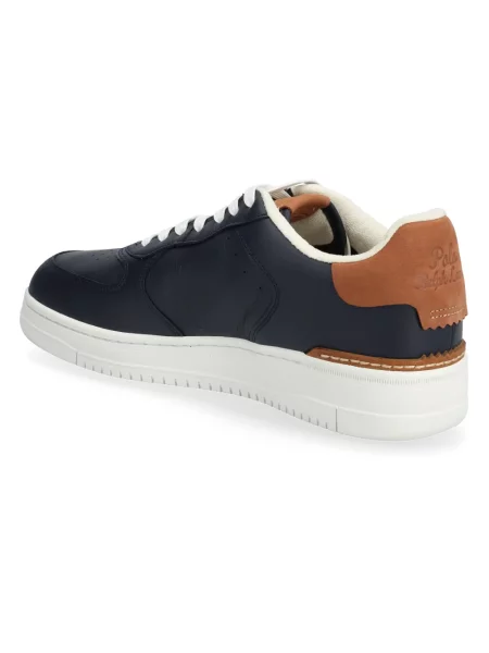 Sneakersy Polo Ralph Lauren skórzane czarne