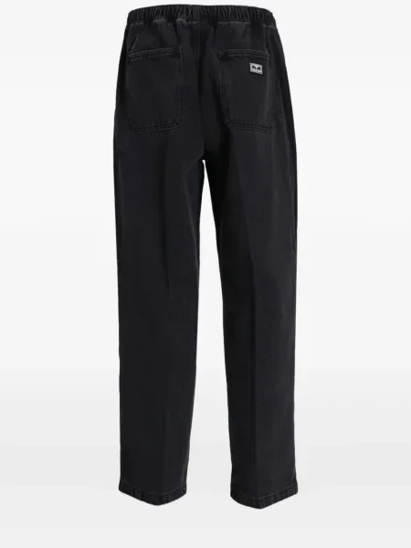 Pantaloni Obey negru