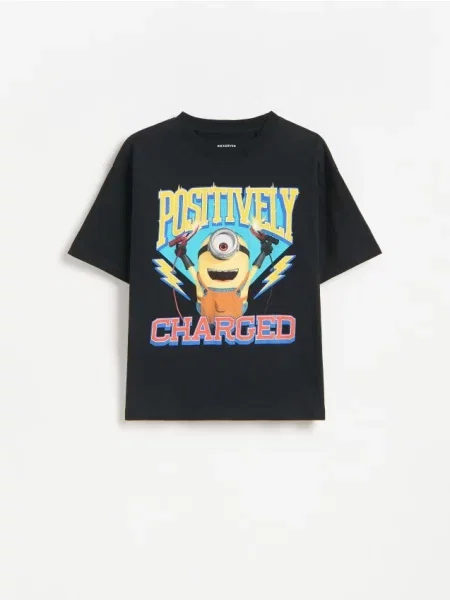 Reserved Футболка Minions чорний
