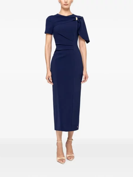 Rochie midi Nissa albastru