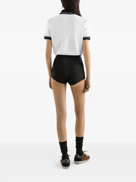 Top Dolce & Gabbana cu broderie alb