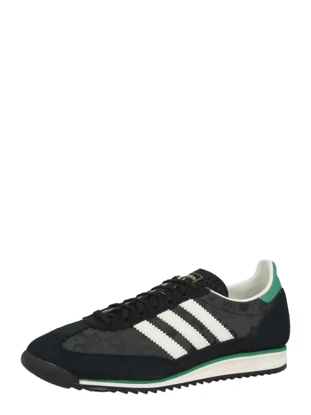 ADIDAS ORIGINALS Nízke tenisky SL zelená biela čierna