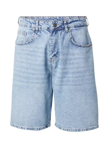 Trendyol Hlače svetlo modra