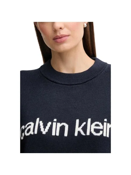 Calvin Klein Jeans sveter modrá