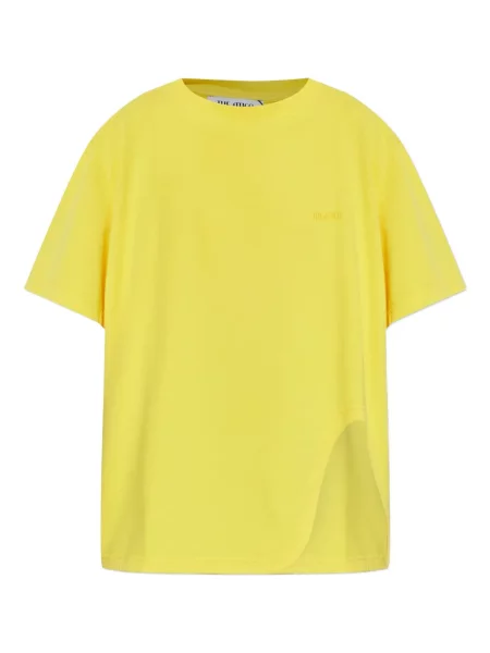 Tricou The Attico cu broderie galben