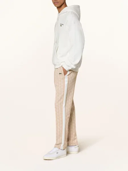 Lacoste Spodnie Dresowe beige biały