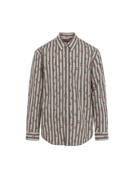 Koszula Dries Van Noten beżowa