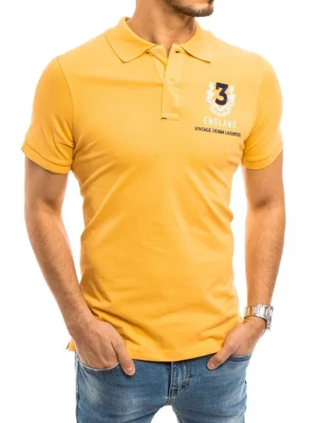 Koszulka polo Dstreet żółta