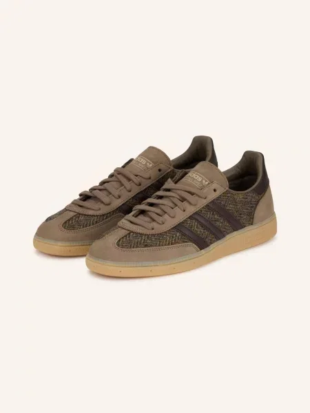 Adidas Originals Tenisky Handball Spezial černošedá / tmavě hnědá zelená
