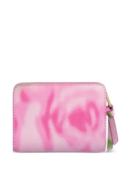 Gėlėtas raštuotas piniginė Marc Jacobs rožinė