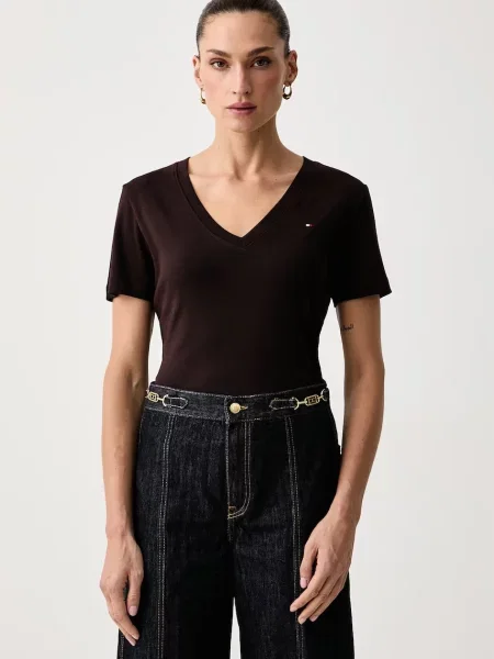 Tommy Hilfiger Tricou Cody maro