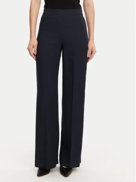 MAX&Co. Штани з тканини Nantes cиній