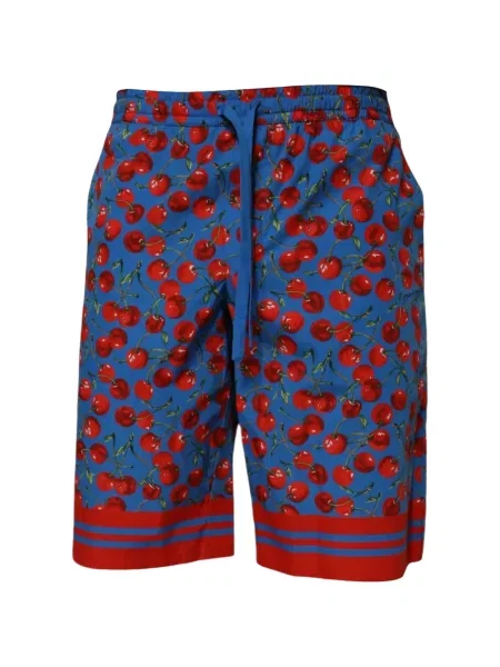 Pantaloni scurți Dolce & Gabbana cu imagine albastru
