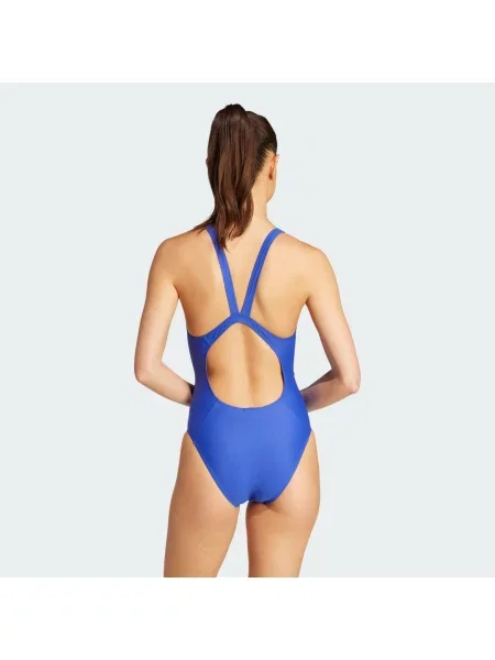 Kostium kąpielowy V-back niebieski