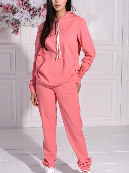 Спортивний костюм LadyLike текстиль рожевий